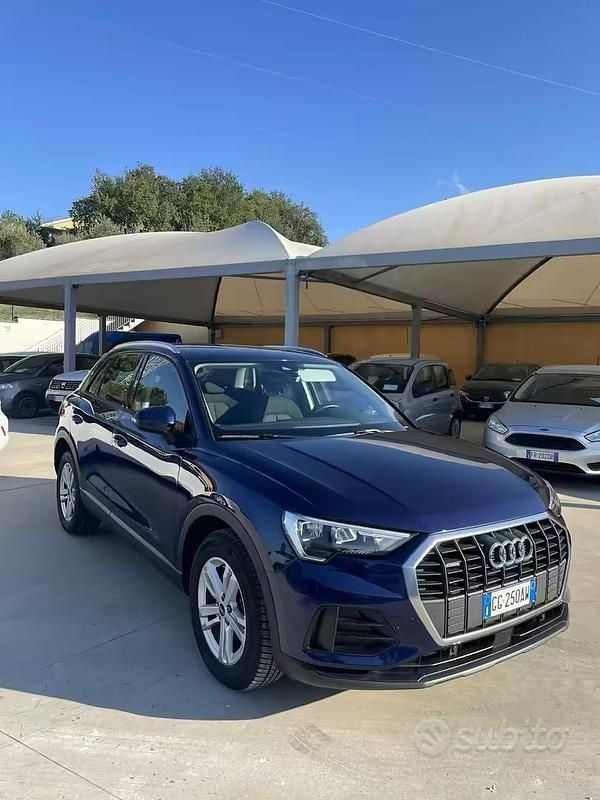 Usata Audi Q3 149 CV (109 kW) 2021 Blu SUV