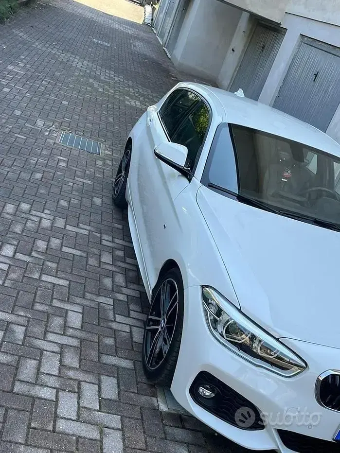 Usata BMW 118 M Sport 150 CV (110 kW) 2018 Bianco Utilitaria