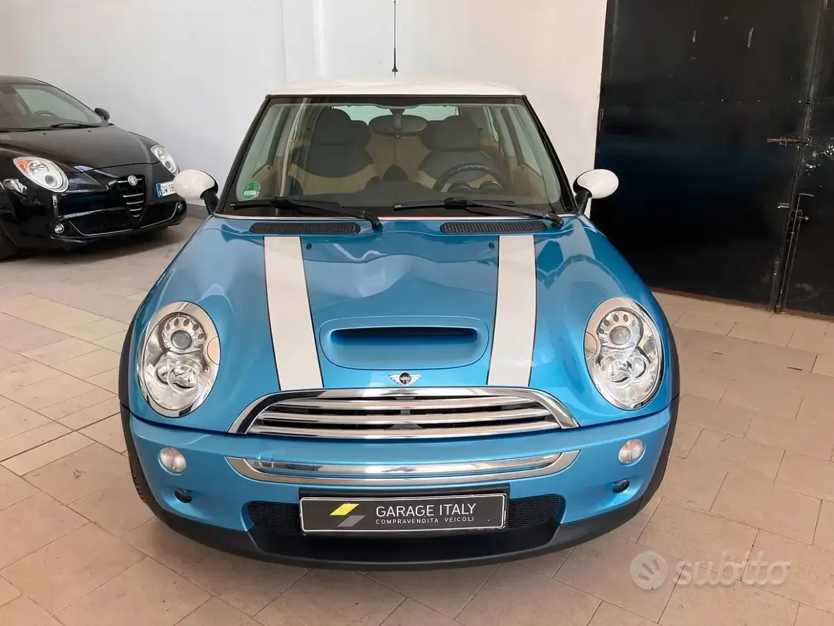 Usata Mini Cooper S 170 CV (125 kW) 2004 Bluazzurro Utilitaria