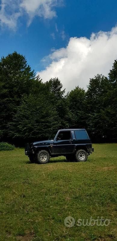 Usata Daihatsu Rocky 1991 Nero SUV