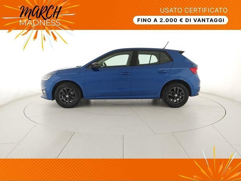 Usata Skoda Fabia 80 CV (58 kW) 2024 Blu race metallizzato Utilitaria
