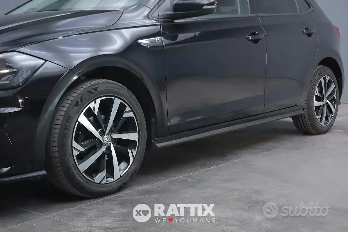 Usata VW Polo Highline 95 CV (69 kW) 2018 Nero Utilitaria