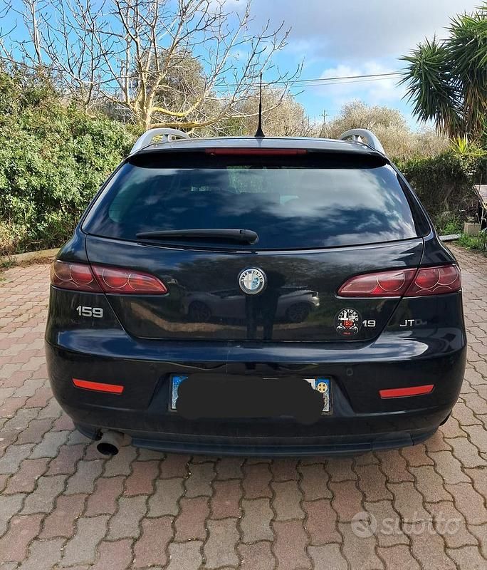 Usata Alfa Romeo 159 210 CV (154 kW) 2006 Nero Station wagon