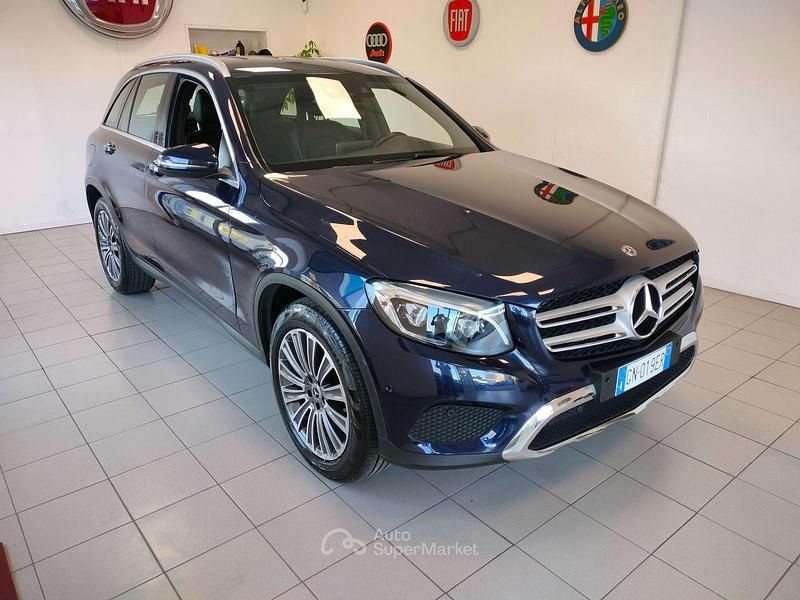 Usata Mercedes GLC450 Exclusive 204 CV (150 kW) 2018 Blu SUV