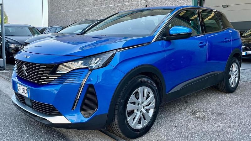 Usata Peugeot 3008 Business-Line 131 CV (96 kW) 2021 Blu SUV