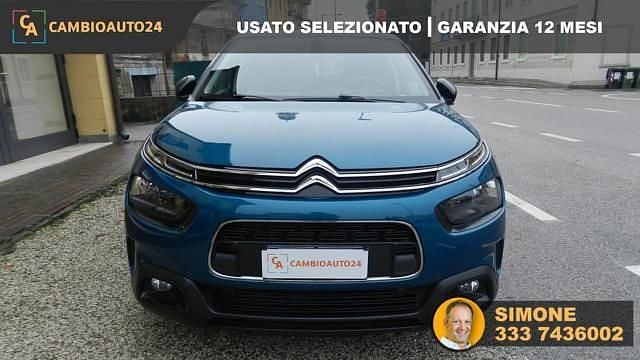 Blu Usata 2018 Citroën C4 Cactus PureTech Due volumi | 10.500 € - Immagine 1/4