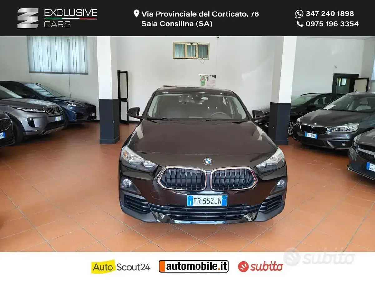 Usata BMW X2 Exclusive 150 CV (110 kW) 2018 Nero SUV