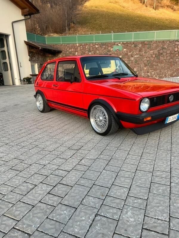 Usata VW Golf I GTD 50 CV (36 kW) 1982 Rosso Utilitaria