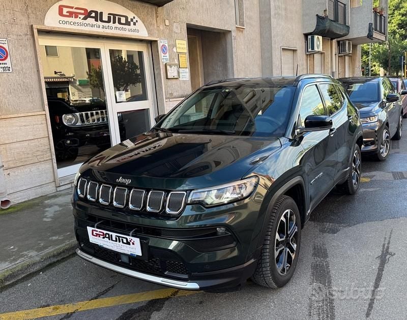 Nero Usata 2021 Jeep Compass Limited SUV | 16.490 € (Cara) - Immagine 1/4