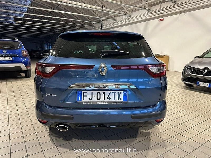 Usata Renault Mégane GrandTour Intens 110 CV (80 kW) 2017 Blu/azzurro Station wagon