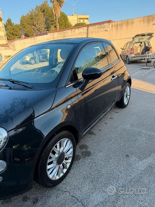 Usata Fiat 500 69 CV (50 kW) 2015 Nero Berlina