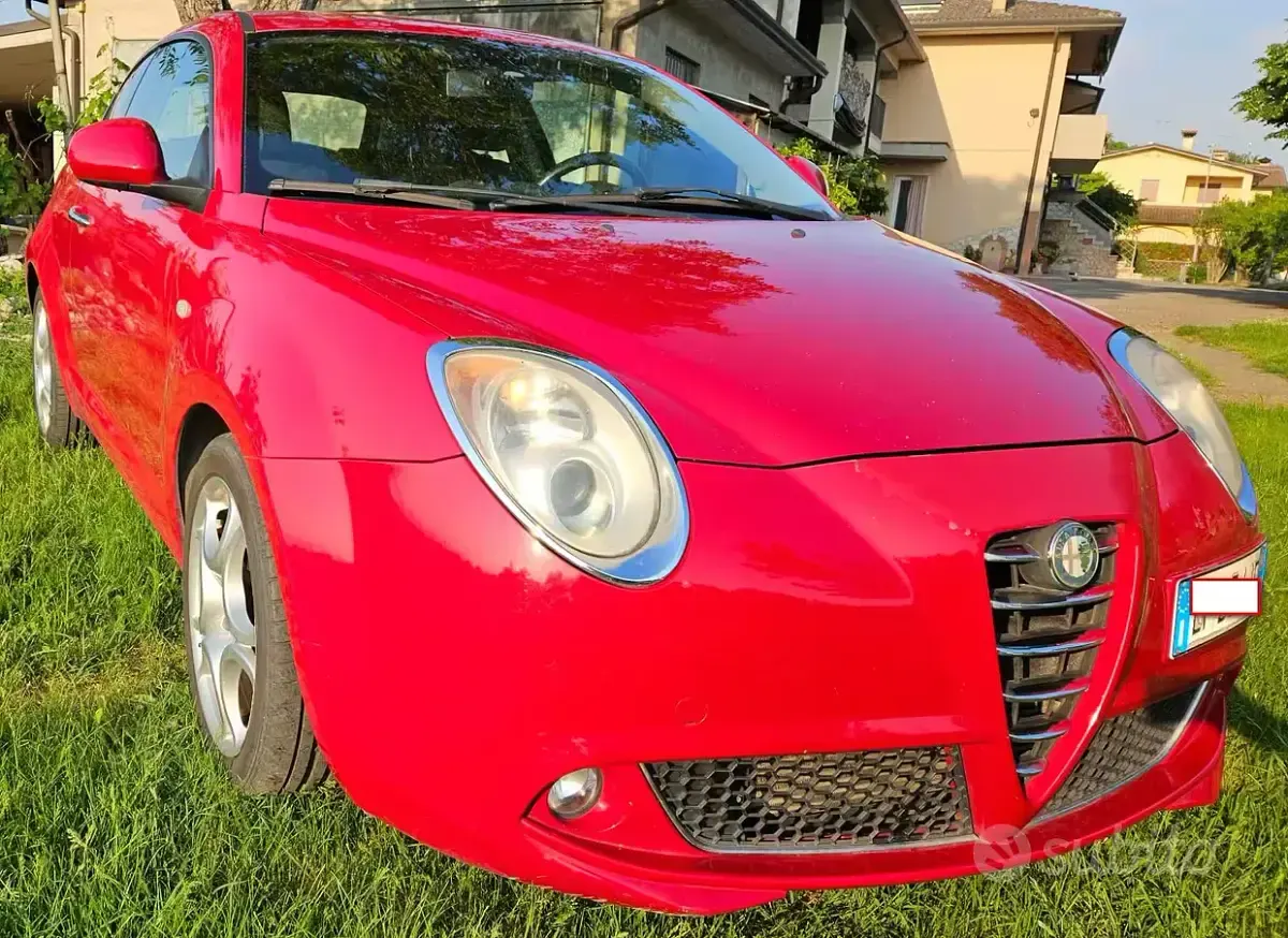 Usata Alfa Romeo MiTo 120 CV (88 kW) 2010 Rosso Utilitaria