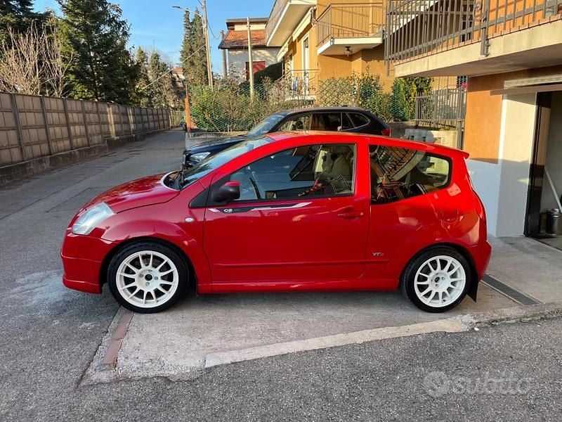 Usata Citroën C2 2007 Rosso Utilitaria