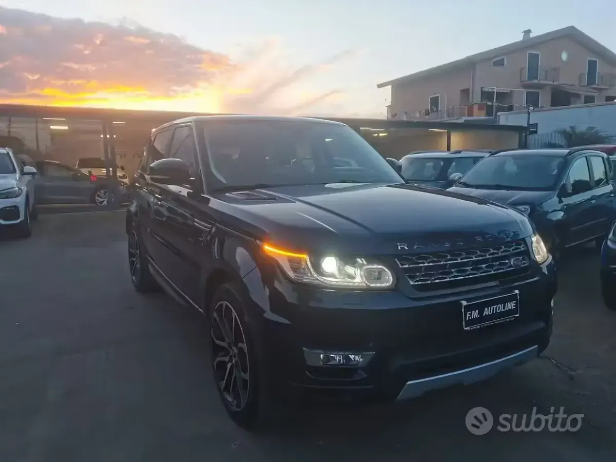 Usata Land Rover Range Rover Sport HSE Dynamic 249 CV (183 kW) 2015 Blu SUV