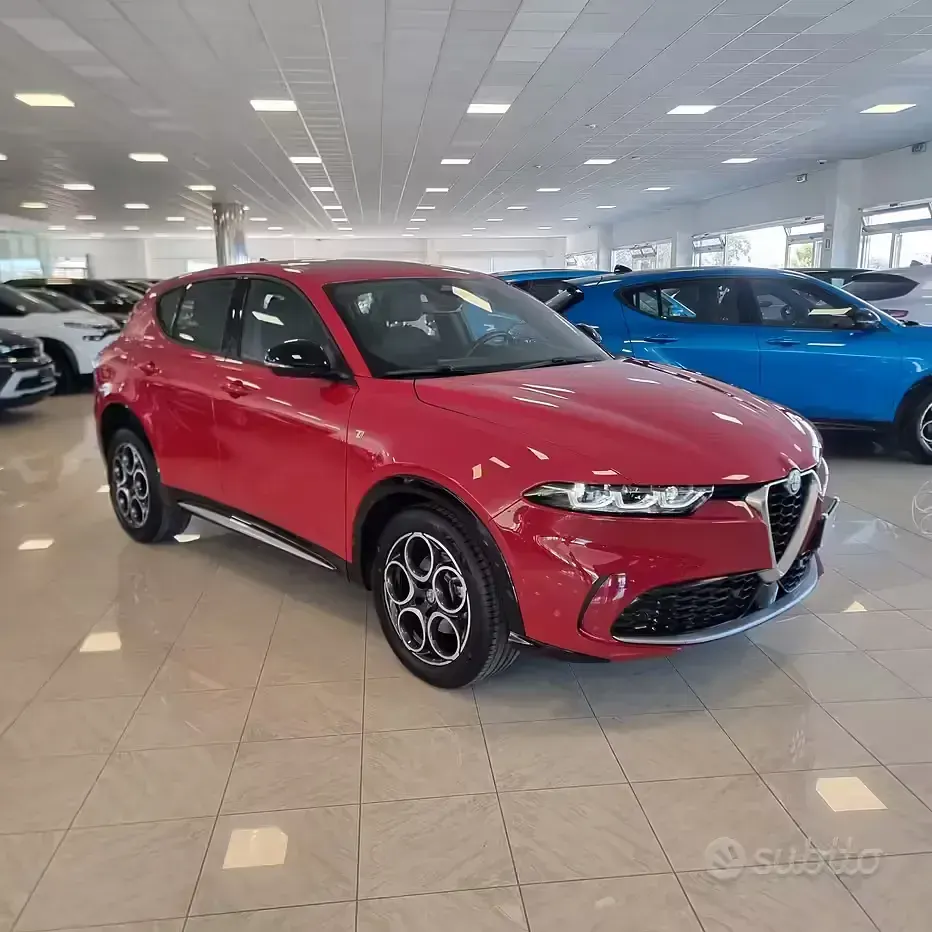 Usata Alfa Romeo Tonale Ti 131 CV (96 kW) 2023 Rosso SUV