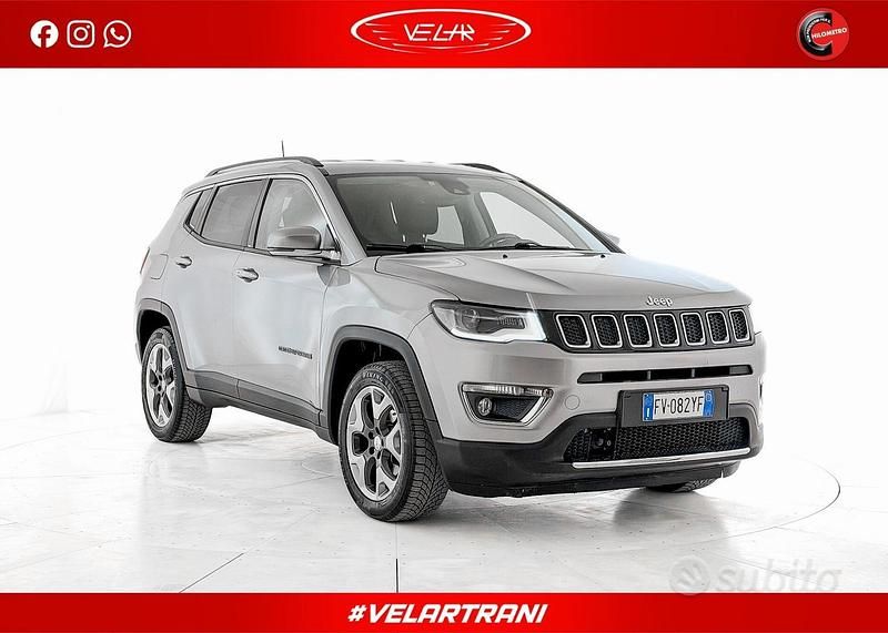 Usata Jeep Compass Limited 170 CV (125 kW) 2019 Grigio SUV