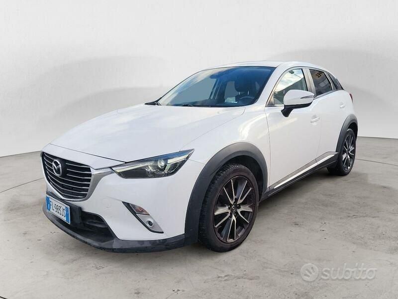 Bianco Usata 2017 Mazda CX-3 Exceed SUV | 13.900 € (Buon prezzo) - Immagine 1/1
