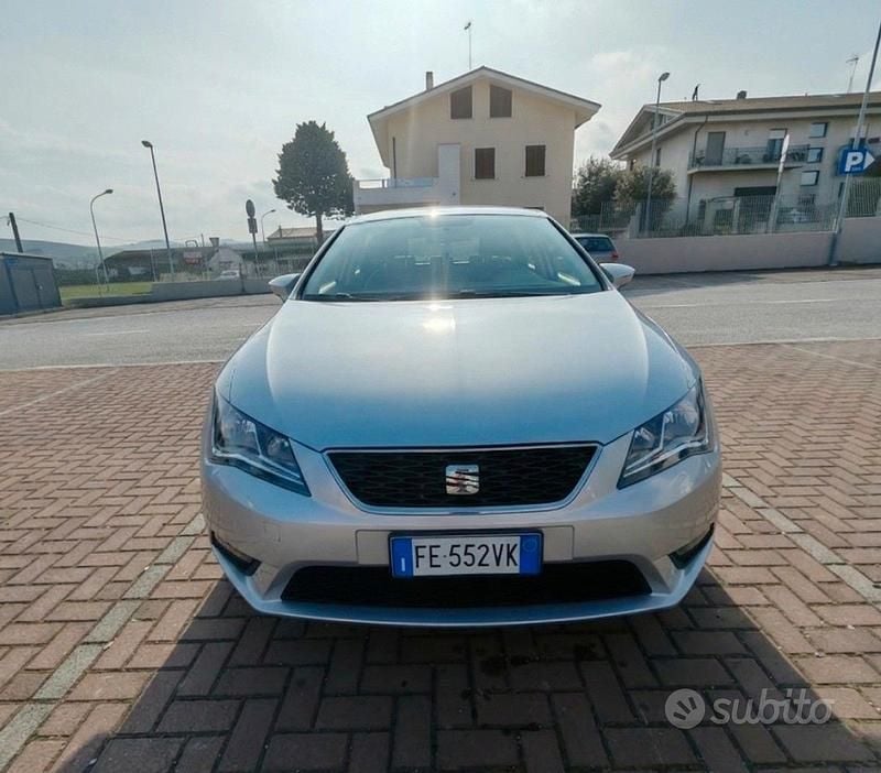 Usata Seat Leon 110 CV (80 kW) 2016 Grigio Berlina