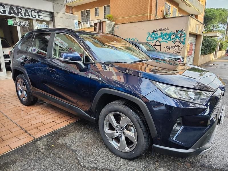 Usata Toyota RAV4 Hybrid 184 CV (135 kW) 2021 Blu SUV