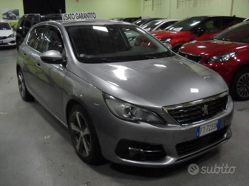 Usata Peugeot 308 Allure 131 CV (96 kW) 2019 Grigio Berlina