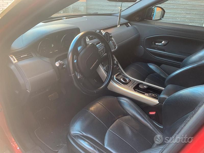 Usata Land Rover Range Rover evoque SE Dynamic 150 CV (110 kW) 2016 Rosso Berlina