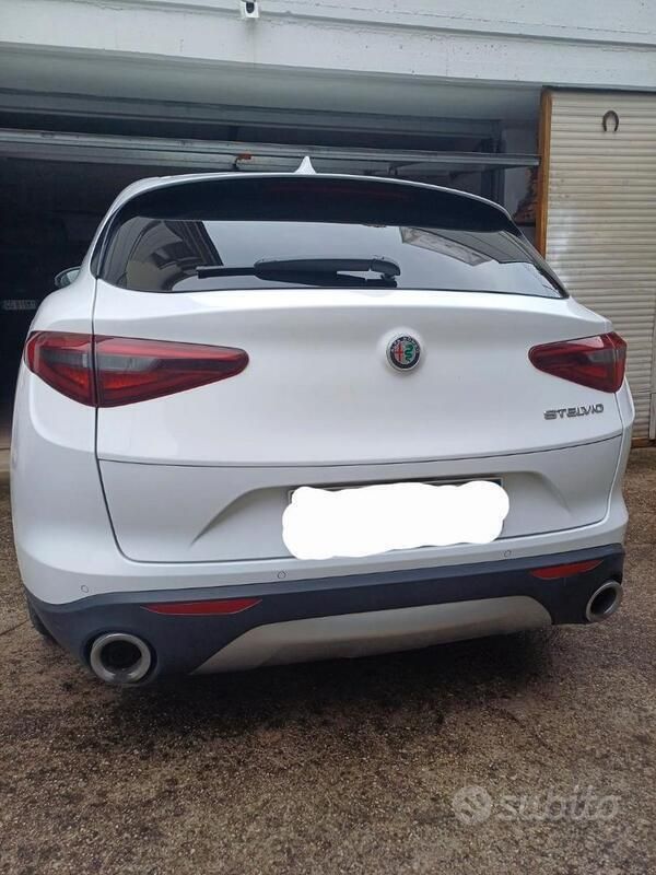 Usata Alfa Romeo Stelvio 2019 Bianco SUV