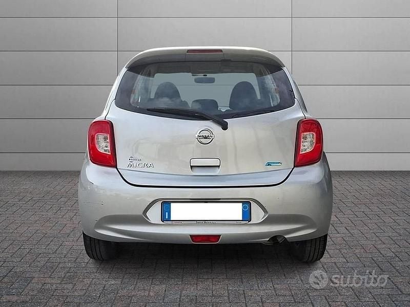 Usata Nissan Micra Visia 80 CV (58 kW) 2014 Rosso Utilitaria