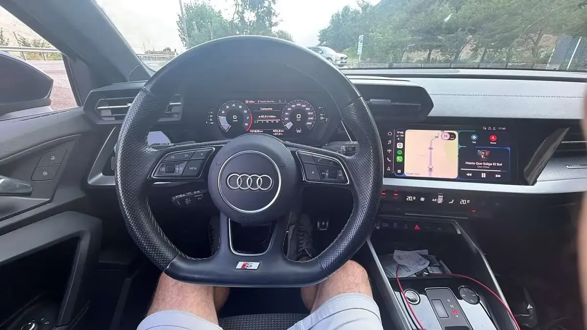 Usata Audi A3 S-Line 150 CV (110 kW) 2022 Blu/azzurro Berlina
