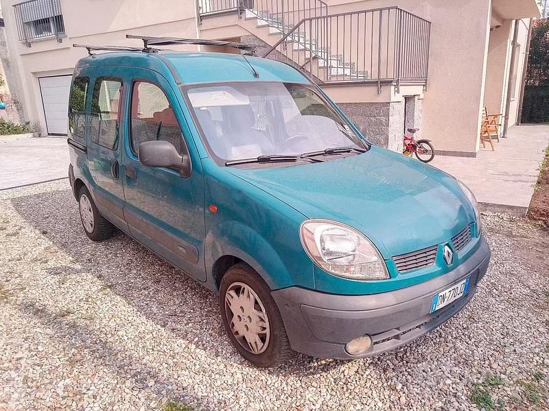 Usado Renault Kangoo Expression 65 CV (47 kW) 2004 Verde Monovolumen