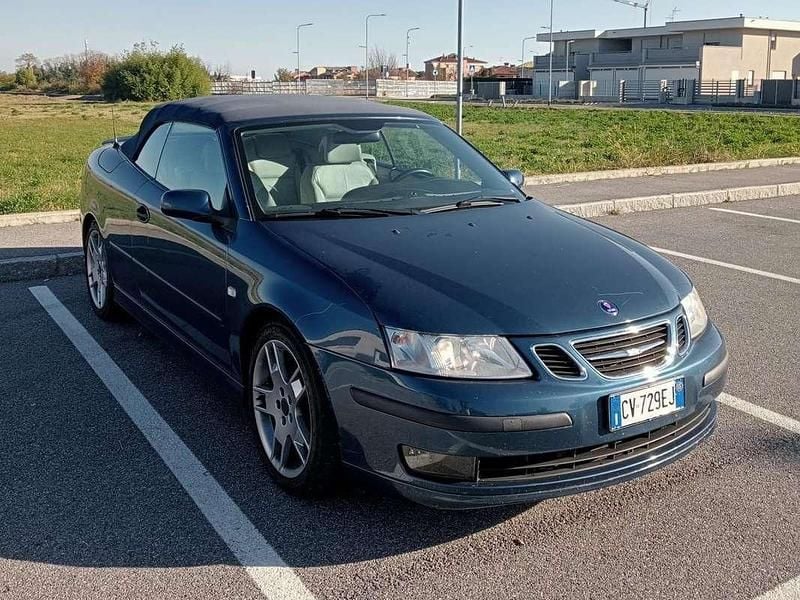Usata Saab 9-3 Cabriolet Vector 209 CV (153 kW) 2005 Blu/azzurro Cabrio