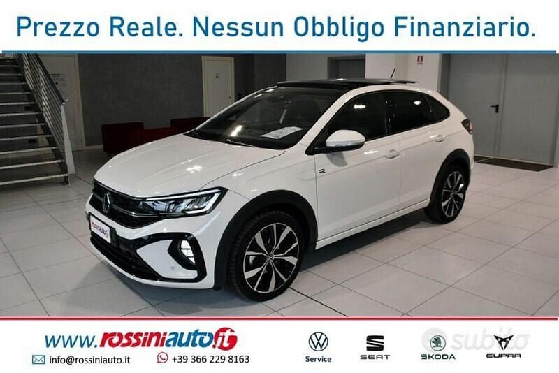Begagnad VW Taigo R-line Plus 116 HK (85 kW) 2024 Vit SUV