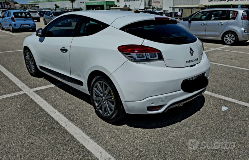Usata Renault Mégane GT Line GT-Line 110 CV (80 kW) 2011 Bianco Coupé