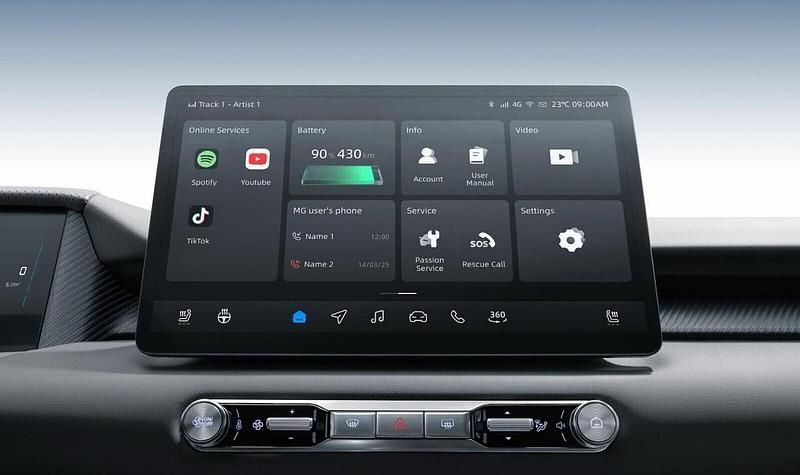Nuova MG S5 Comfort 169 kW (231 CV) 2025 Rosso SUV