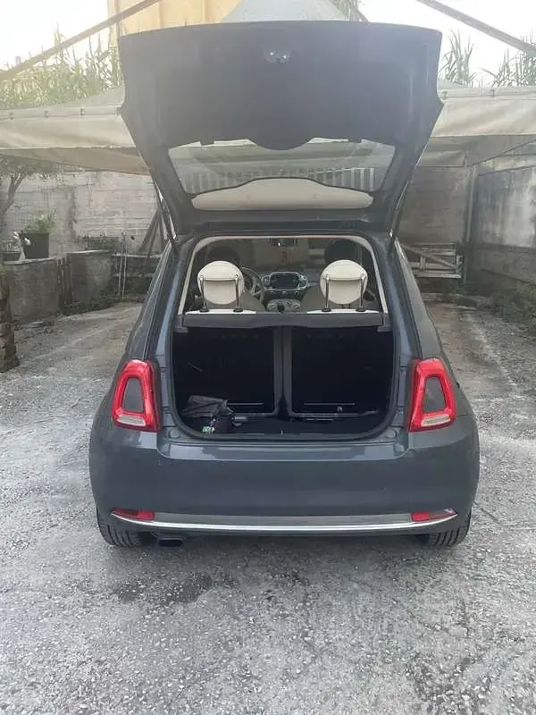 Usata Fiat 500 Lounge 69 CV (50 kW) 2017 Grigio Utilitaria