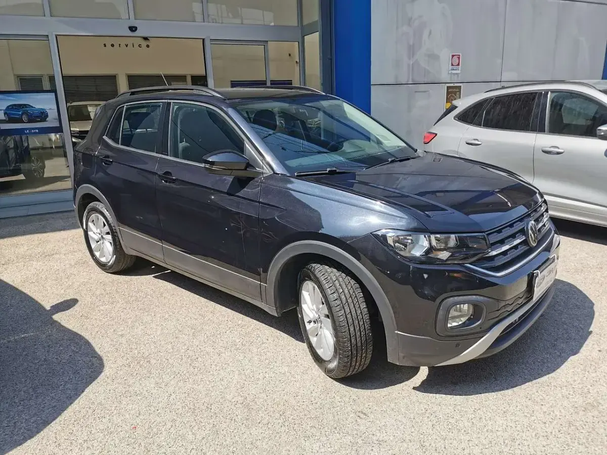 Usata VW T-Cross Style 110 CV (80 kW) 2023 Nero SUV