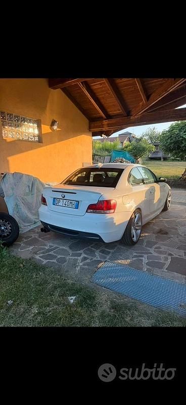 Usata BMW 123 Coupé Efficient Dynamics 2008 Bianco Coupé