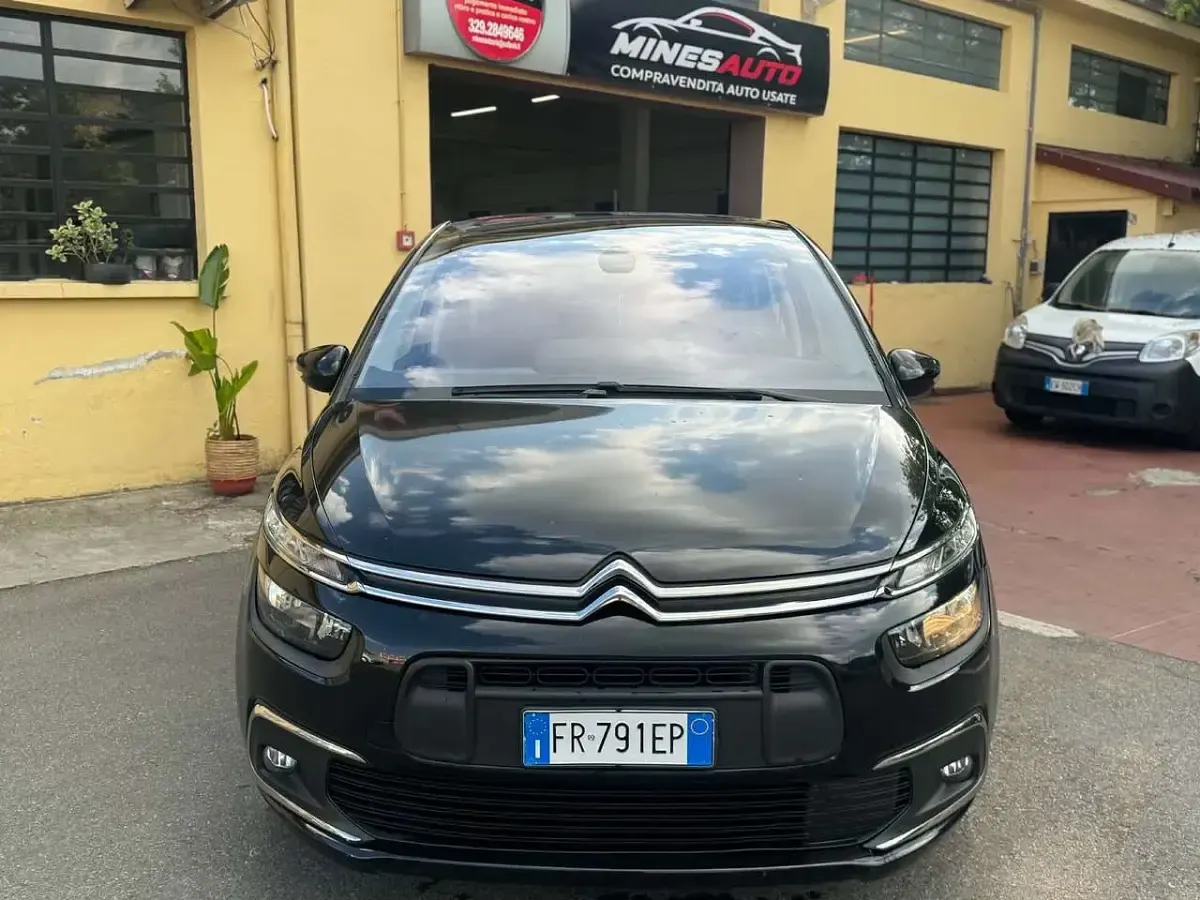 Begagnad Citroën C4 Picasso Shine 120 HK (88 kW) 2018 Svart Minibuss