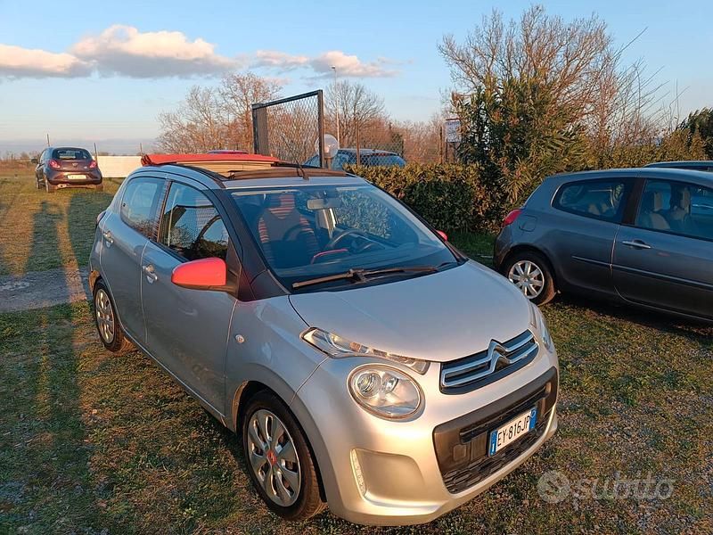 Usata Citroën C1 PureTech 82 CV (60 kW) 2015 Grigio Utilitaria
