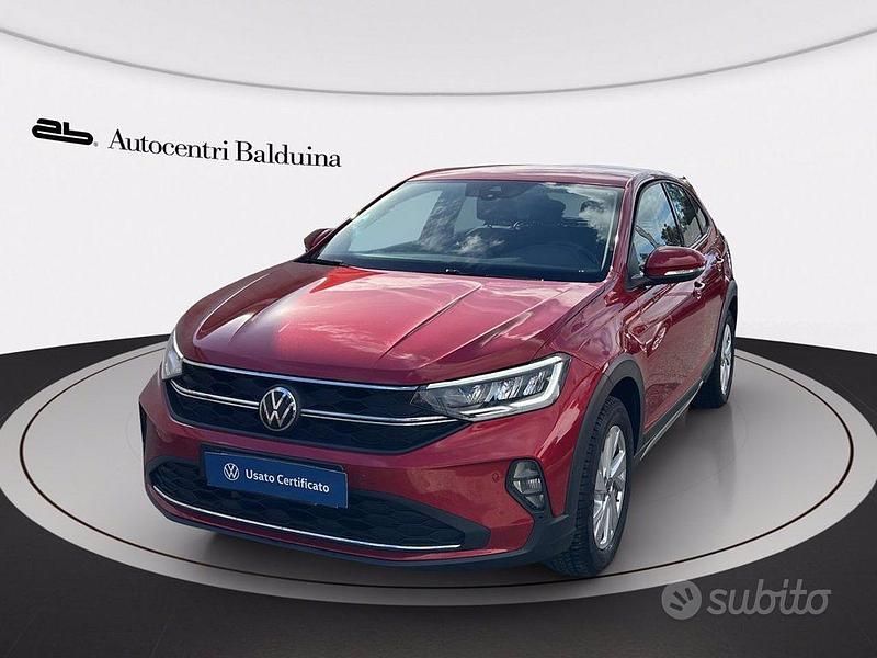 Usata VW Taigo Life 110 CV (80 kW) 2023 Rosso SUV