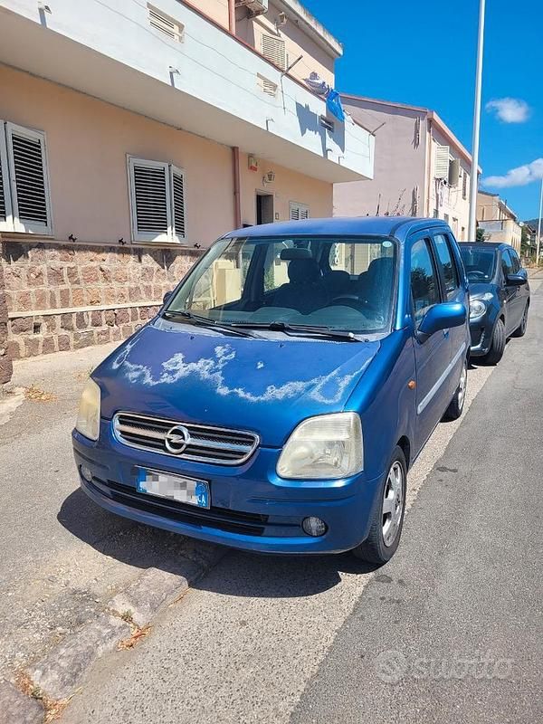 Occasion Opel Agila 75 ch (55 kW) 2003 Bleue Citadine