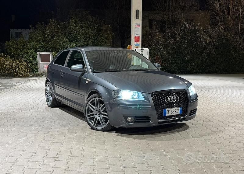 Usata Audi A3 S-Line 140 CV (102 kW) 2006 Grigio Utilitaria
