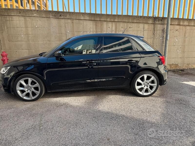 Usata Audi A1 90 CV (66 kW) 2015 Nero Utilitaria