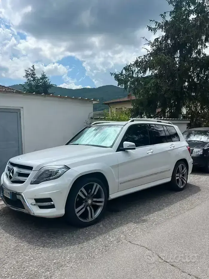 Usata Mercedes GLK220 170 CV (125 kW) 2013 Bianco SUV