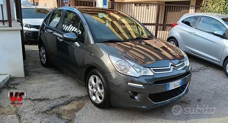 Usata Citroën C3 Exclusive 82 CV (60 kW) 2014 Grigio Berlina