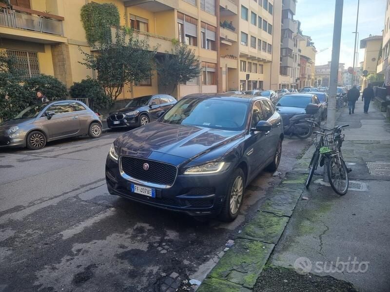 Usata Jaguar F-Pace 180 CV (132 kW) 2016 Blu SUV