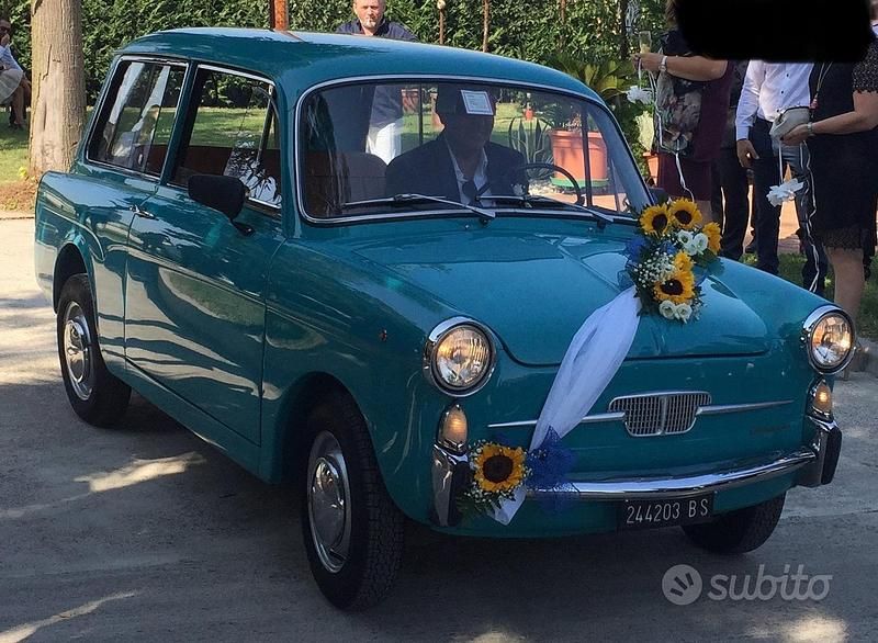 Usata Autobianchi Bianchina 1960 Blu Utilitaria