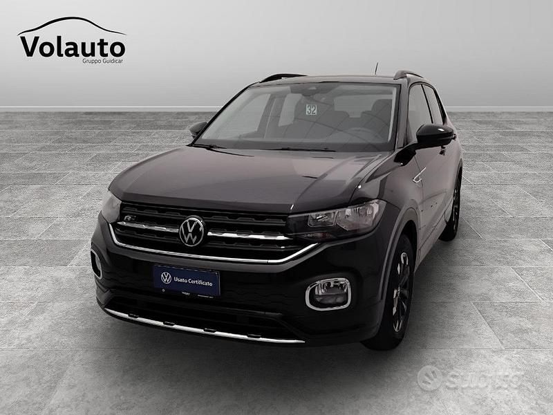 Nero Usata 2022 VW T-Cross Sportline SUV | 18.100 € (Buon prezzo) - Immagine 1/4