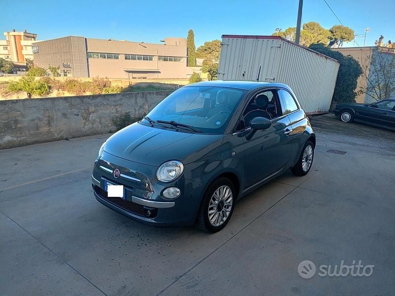 Usata Fiat 500 Lounge 69 CV (50 kW) 2016 Grigio Utilitaria