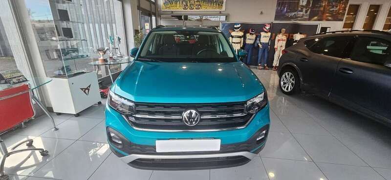 Usata VW T-Cross Sport 110 CV (80 kW) 2022 Blu SUV