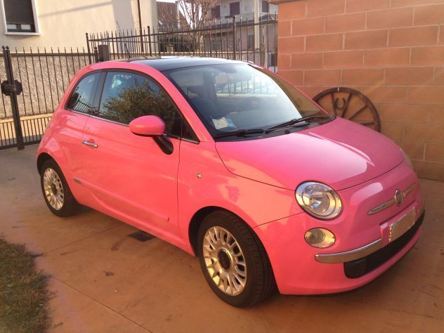 Auto usata FIAT 500 1.2 Rosa - Pink Barbie - Limited Edition del 2009 - GM  Auto, Catania